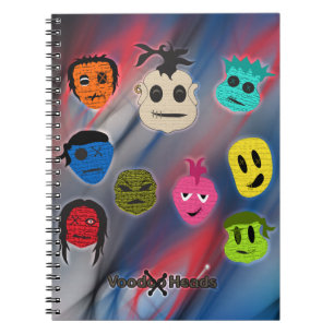 Voodoo Heads ~ Spirits Notebook