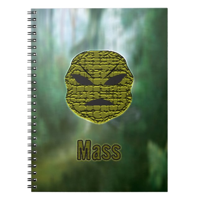 Voodoo Heads ~ Swamp Spiral Notebook (Front)