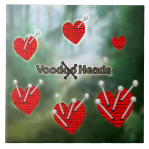 Voodoo Heads ~ Swamp Tile
