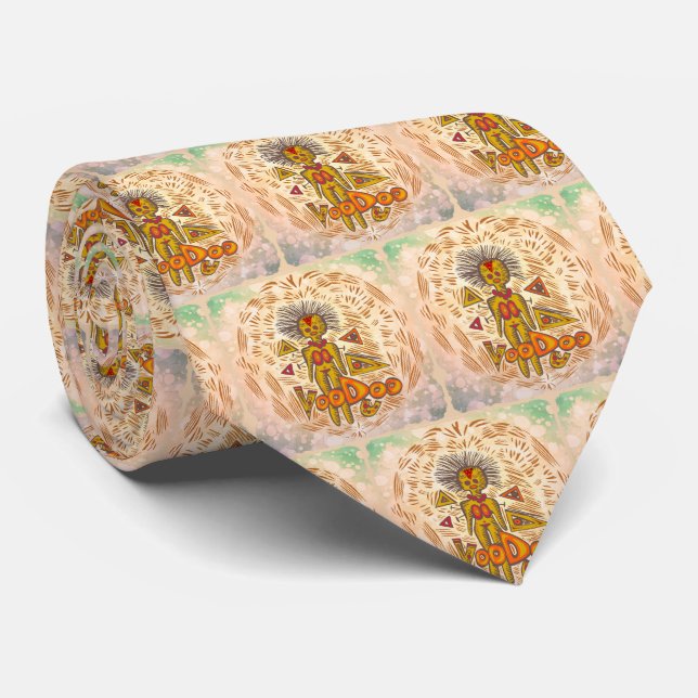 Voodoo Heart  Tie (Rolled)
