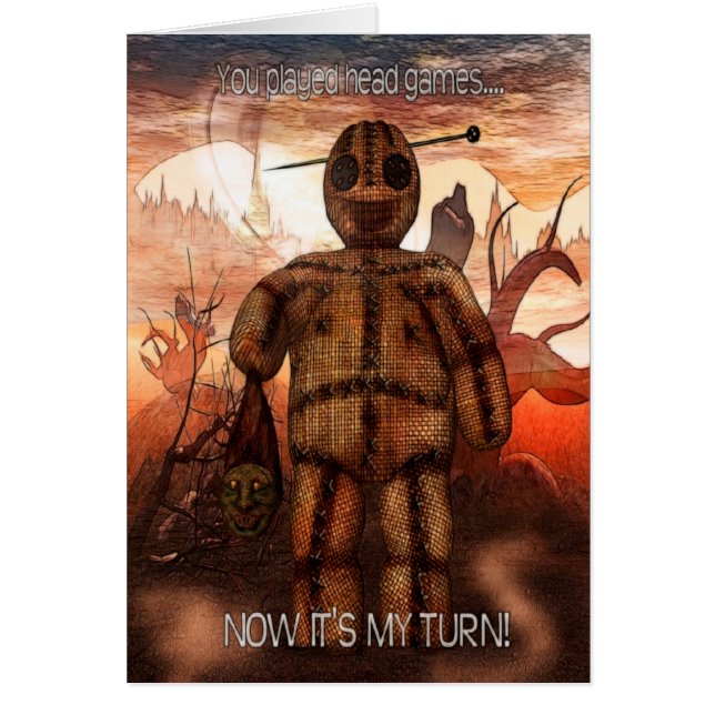 Voodoo-ing 1 "Head Games" BLANK (Front)