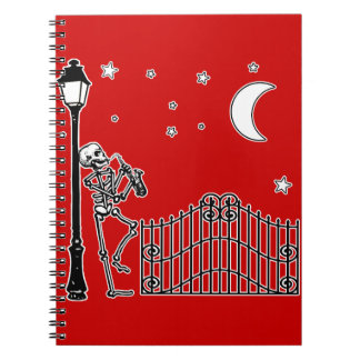 Voodoo Jazz Saxophone Player Notebook
