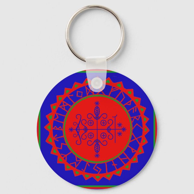 VooDoo Magik - Papa Legba Key Ring (Front)