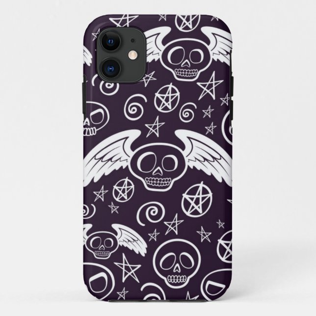 "Voodoo" Pattern Case-Mate iPhone Case (Back)
