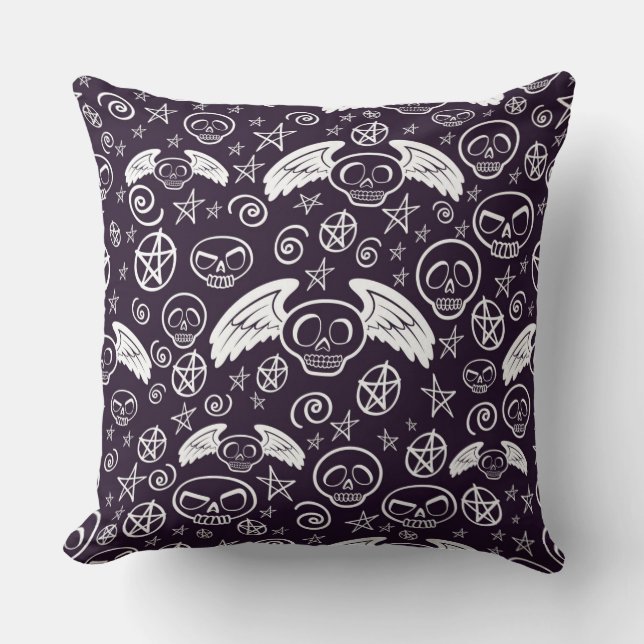 "Voodoo" Pattern Cushion (Front)