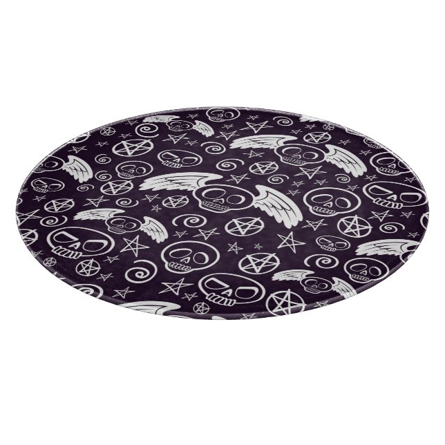 "Voodoo" Pattern Cutting Board (Corner)