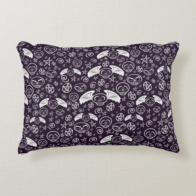 "Voodoo" Pattern Decorative Cushion (Front)