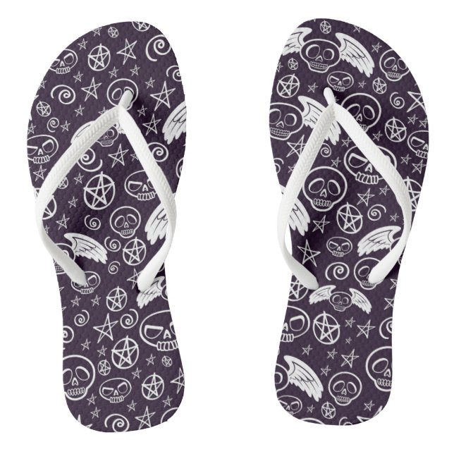 "Voodoo" Pattern Jandals (Footbed)