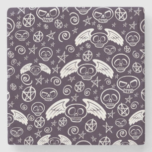 "Voodoo" Pattern Stone Coaster