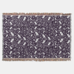 "Voodoo" Pattern Throw Blanket