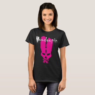 Voodoo Pin Magenta White T-Shirt