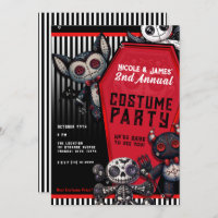 Voodoo Plushies Coffin Halloween Costume Party
