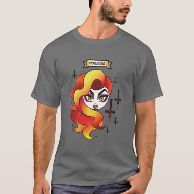 Voodoo "Possess" Men's T-Shirt (Front)