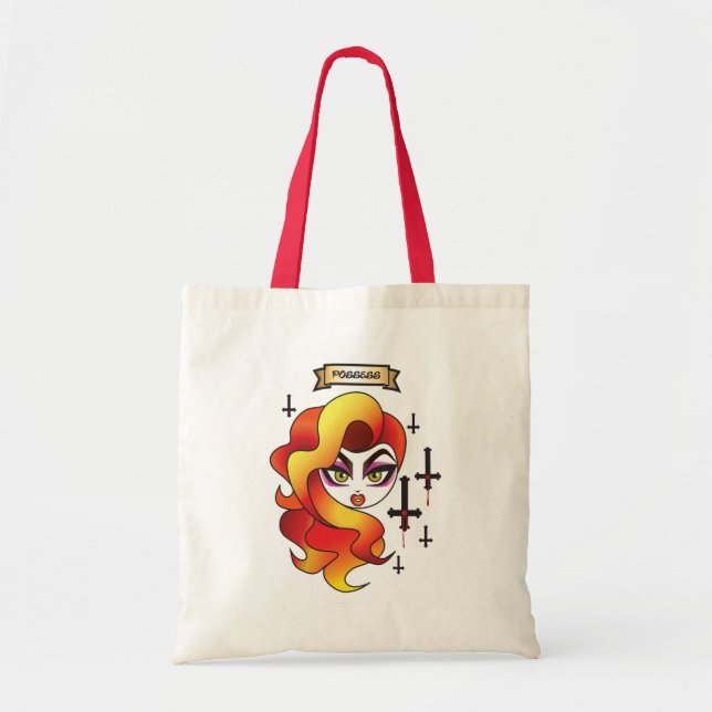 Voodoo "Possess" Tote Bag (Front)