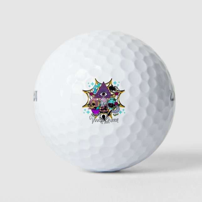 Voodoo Queen Golf Balls (Front)
