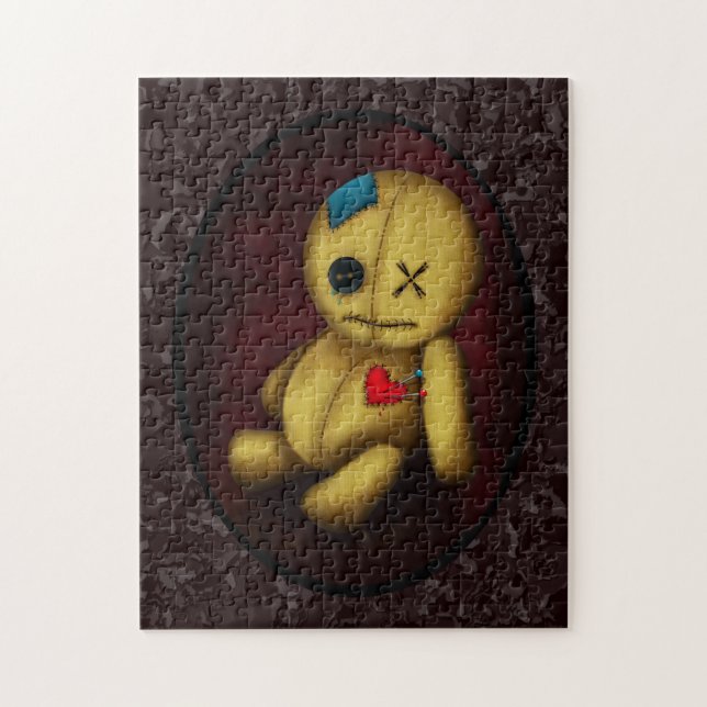 Voodoo Rag Doll Jigsaw Puzzle (Vertical)