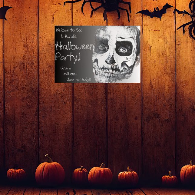 Voodoo Smile Halloween Party Poster (Voodoo Smile Halloween Party Poster)