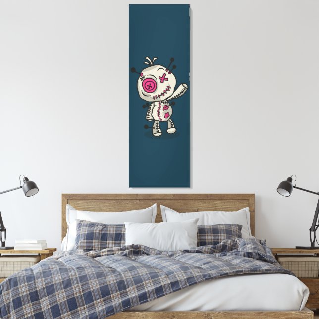 Voodoo Token Canvas ( Size: 16.00 x 48.00 ) Print (Insitu(Bedroom))