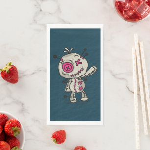 Voodoo Token Paper Napkins Guest Towel