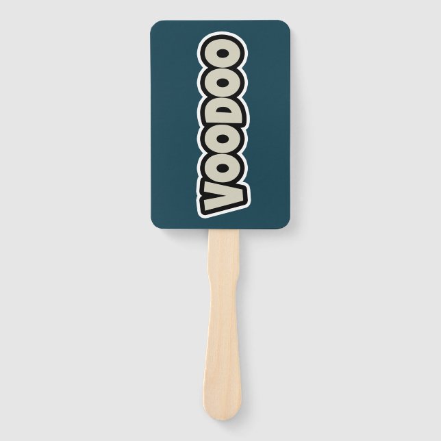 Voodoo Token Rectangle Program Fan (Front)