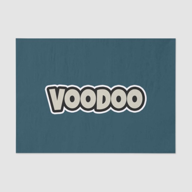 Voodoo Token Tissue Paper (Front)