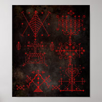 Voodoo Veves Print