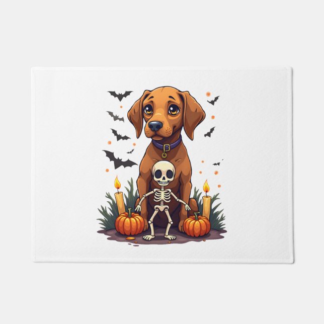 Voodoo Vizsla Dog Doormat (Front)