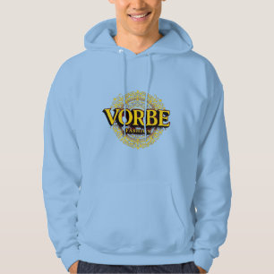 VORBE Fashion Gold Monogram Men's Premium Hoodie