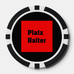Vorlage Poker Chips