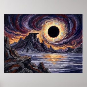 Vormir Starry Night Soul Stone Poster
