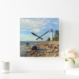 Vormsi Stillness Square Wall Clock