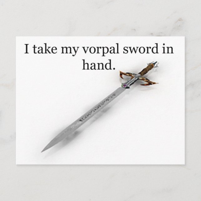 Vorpal Postcard (Front)
