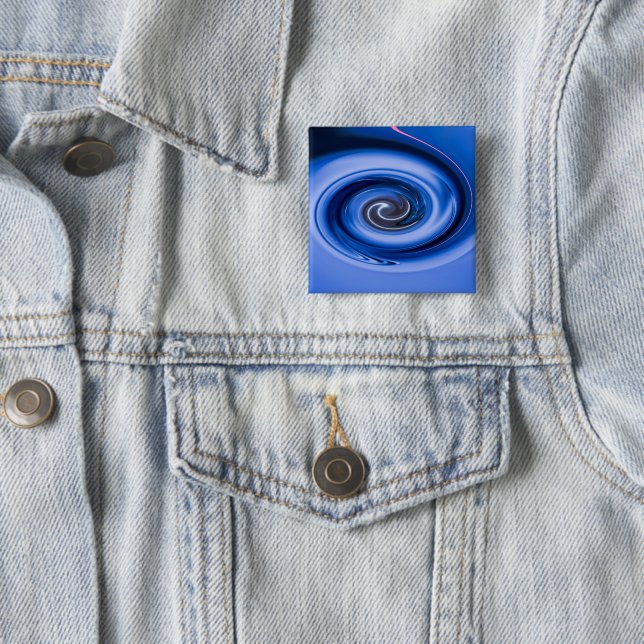 Vortex by Shirley Taylor 15 Cm Square Badge (In Situ)