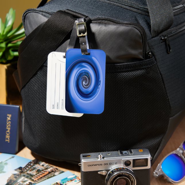 Vortex by Shirley Taylor Luggage Tag (Front & Back)