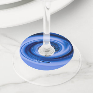 Vortex by Shirley Taylor Wine Glass Tag