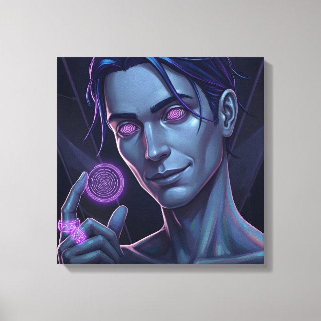 Vortex Clown  Canvas Print (Front)