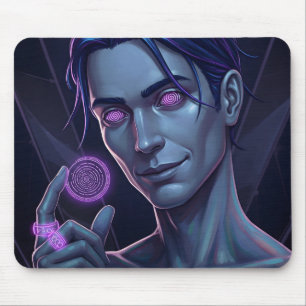 Vortex Clown Mouse Pad