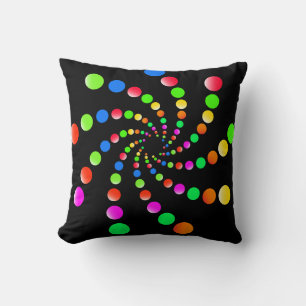 Vortex Colourful art Cushion
