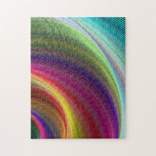 Vortex of colours jigsaw puzzle