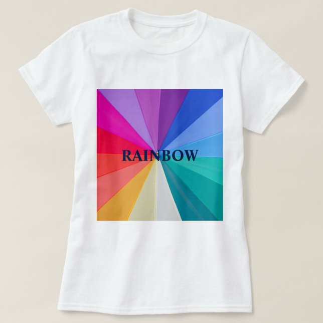 VORTEX OF COLOURS WOMEN'S FLOWY OFF SHOULDER SHIRT (Design Front)