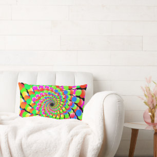 Vortex Sparkling lights Lumbar Cushion