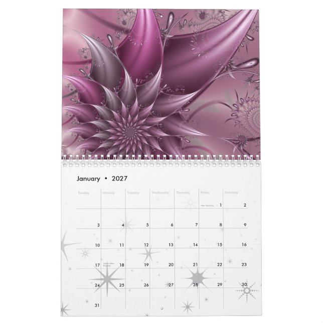 Vortex Visuals -2009 Calendar (Jan 2027)