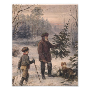 Vorweihnacht F Kruger German Christmas Photo Print