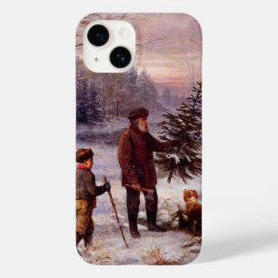 Vorweihnacht Franz Krüger Christmas Tree Snow Case-Mate iPhone 14 Case