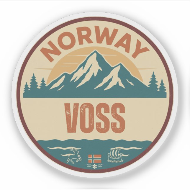 Voss, Norge Norway (Front)