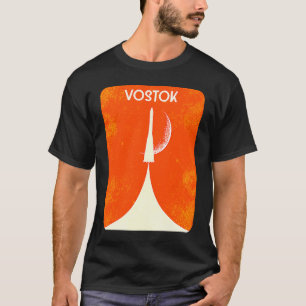 Vostok Rocket Soviet Union Space Spaceflight Yuri  T-Shirt
