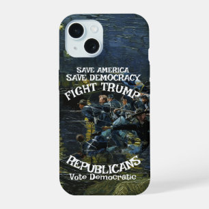 Vot Political Patriotic Trump Republican Party iPhone 15 Case