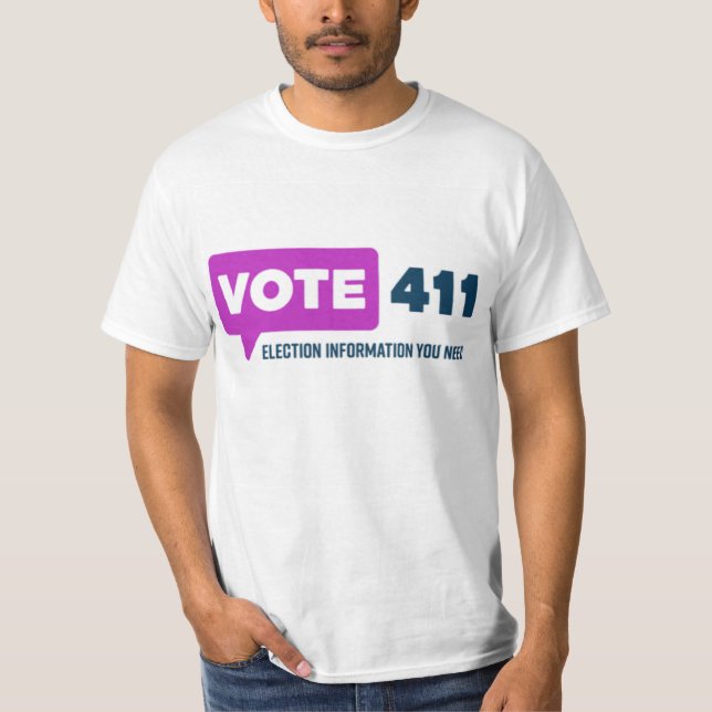 VOTE411 Men's Style T-Shirt (Front)