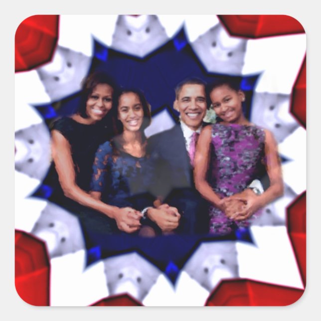 Vote! 2012 square sticker (Front)