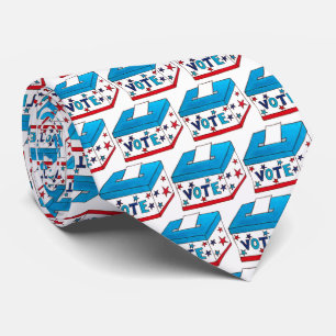 VOTE 2020 Election Day USA Voting Ballot Box Tie